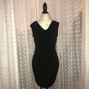 Black Bodycon Semi Formal dress